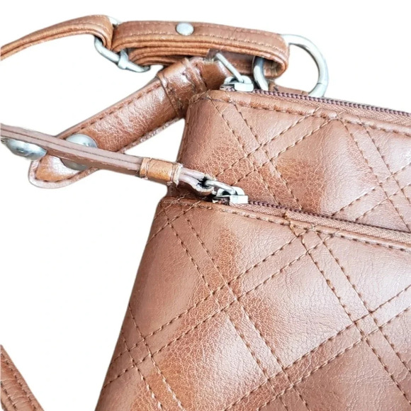 Merona Brown Crossbody Bag - Picture 4 of 6
